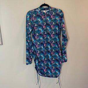 XL beach rash guard dress